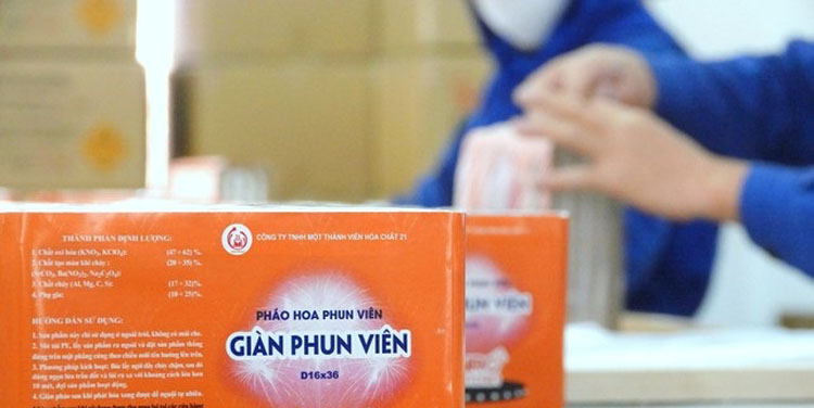 Giàn Phun Viên 36 ống