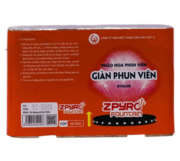 Giàn Phun Viên 36 Thường