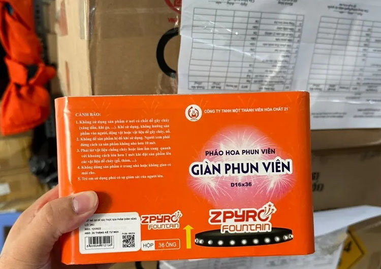 Giàn Phun Viên 36 z121 bộ quốc phòng