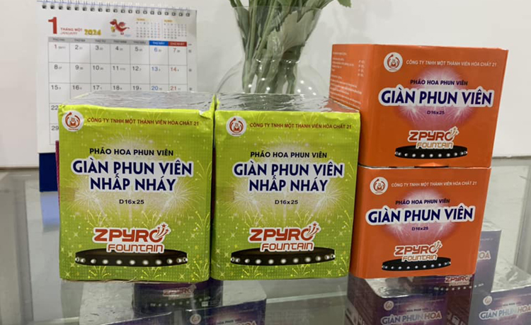 Cửa hàng pháo hoa z121 tại Hà Tĩnh