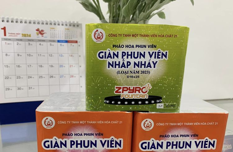 Cửa hàng pháo hoa Z121 tại Khánh Hoà