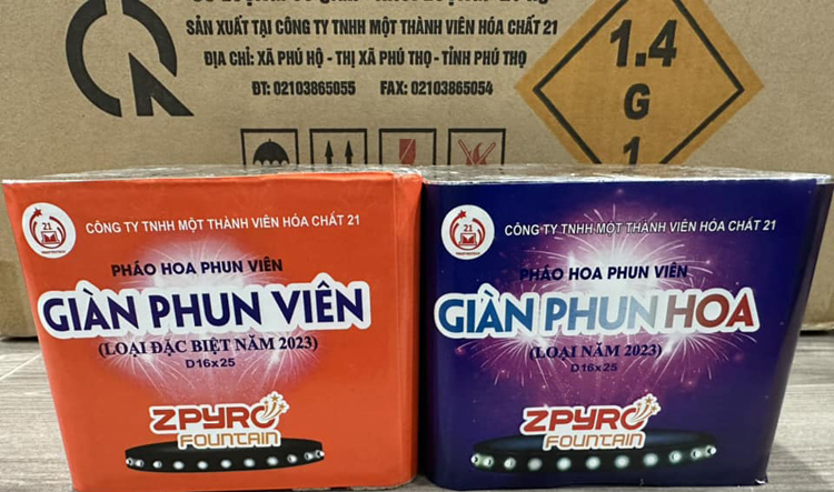 Cửa Hàng Pháo Hoa Z121 tại Bình Dương