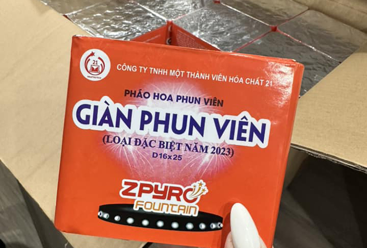 Cửa hàng pháo hoa z121 tại Cần Thơ