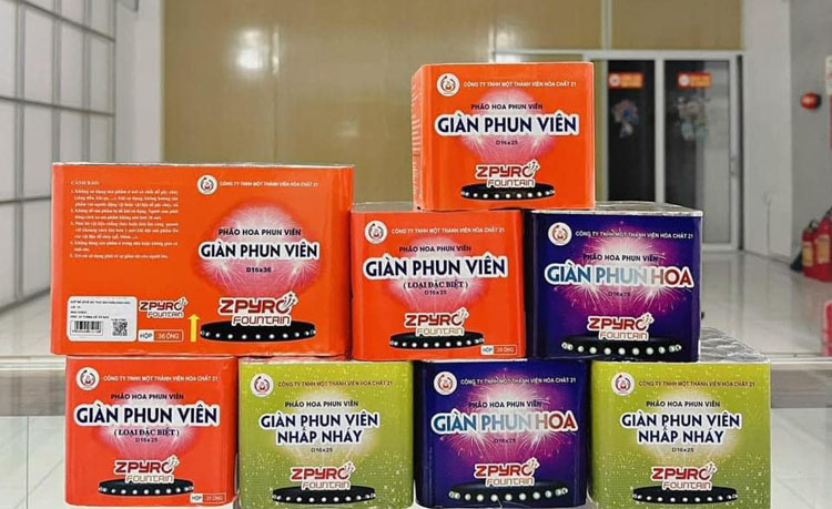 Cửa hàng Pháo Hoa Z121 tại Vĩnh Long