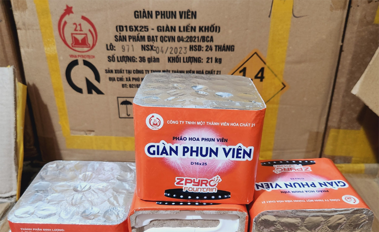 Cửa hàng pháo hoa Z121 tỉnh Hà Nam