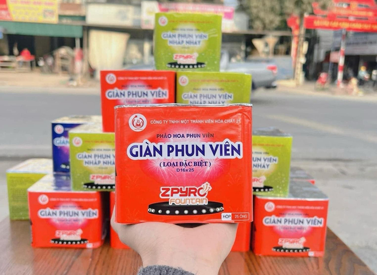 đại lý pháo hoa bộ quốc phòng tại Hà Đông