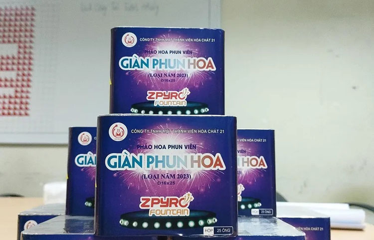 Giàn Phun Hoa 2023