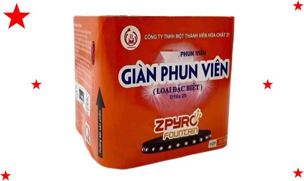 Giàn phun viên đặc biệt Pháo Hoa Z121 Bộ Quốc Phòng