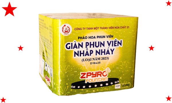 Giàn phun viên nhấp nháy loại 2023