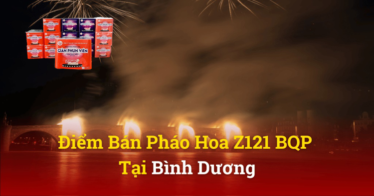 Pháo Hoa Bộ Quốc Phòng tại Bình Dương