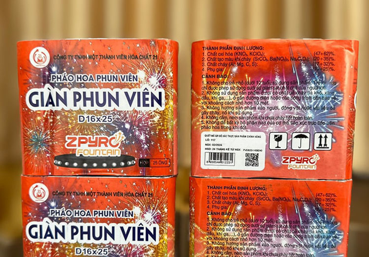 Pháo Hoa Bộ Quốc Phòng tại Đông anh