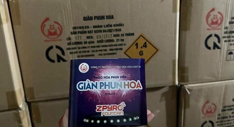 Pháo Hoa Bộ Quốc Phòng tại Hai Bà Trưng