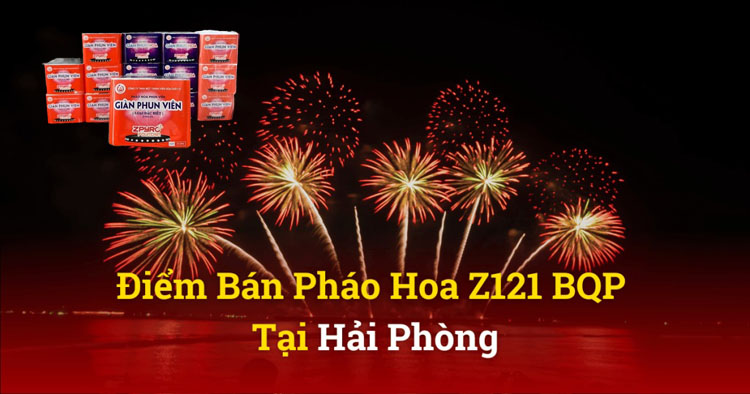 Pháo Hoa bộ quốc phòng tại Hải Phòng