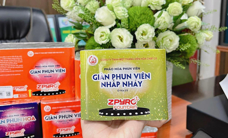 Pháo Hoa Z121 tại Bắc Giang