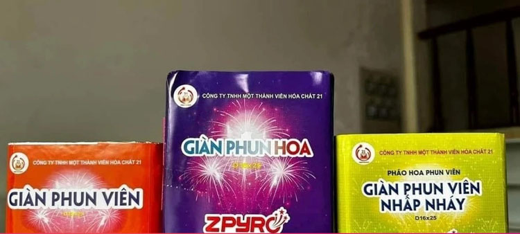 Pháo Hoa Z121 Tây Hồ