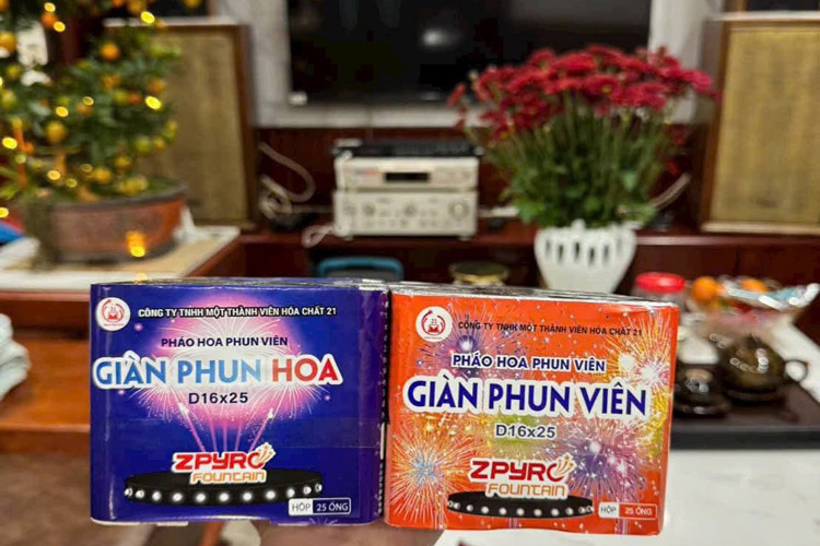Điểm bán pháo Hoa bộ Quốc phòng tại Hà Nội