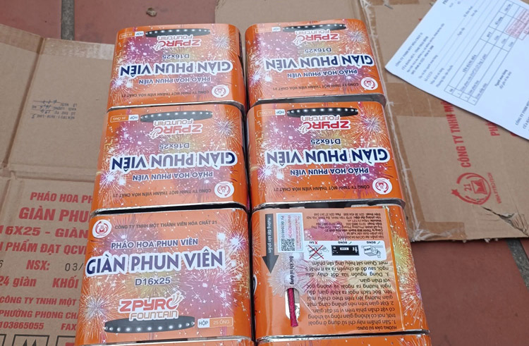 Điểm Bán Pháo Hoa Z121 Bộ Quốc Phòng ở Hải Phòng