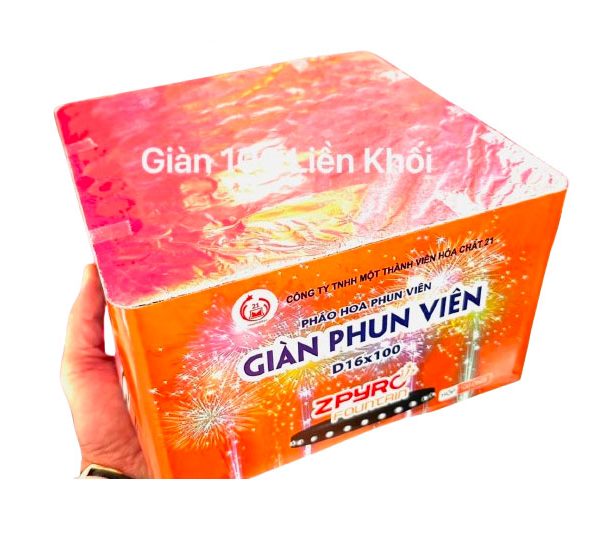 Giàn Pháo Hoa 100 Liền Khối